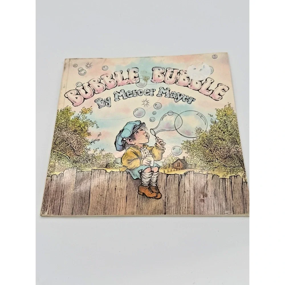 Bubble Bubble By Mercer Mayer 1973 Vintage Children's Picture Book Softcover
